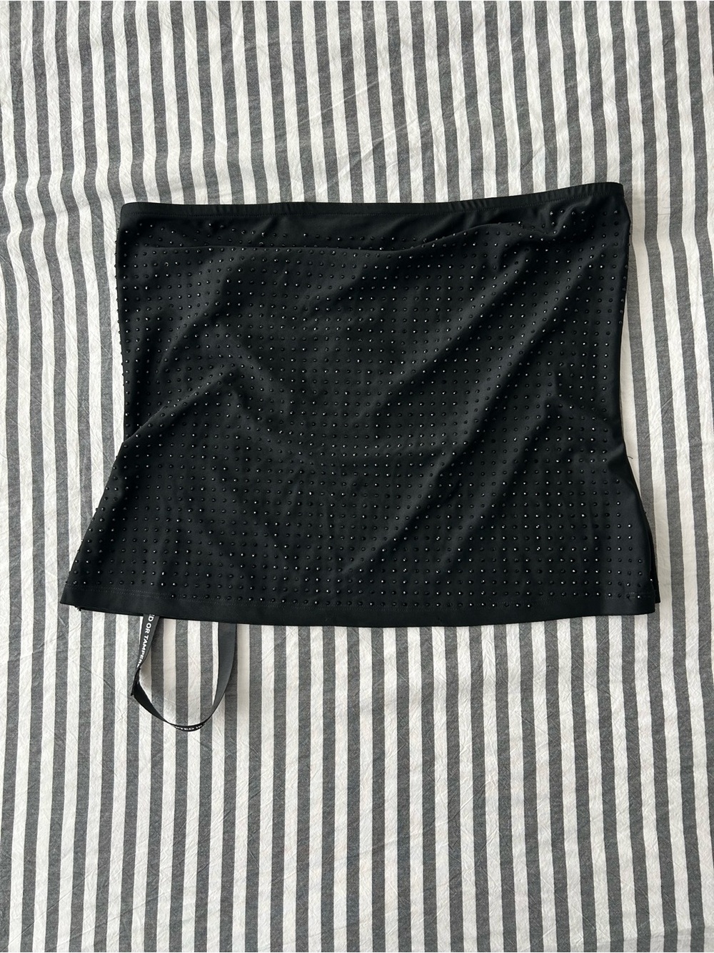 SLA the label diamonte sparkly tube top